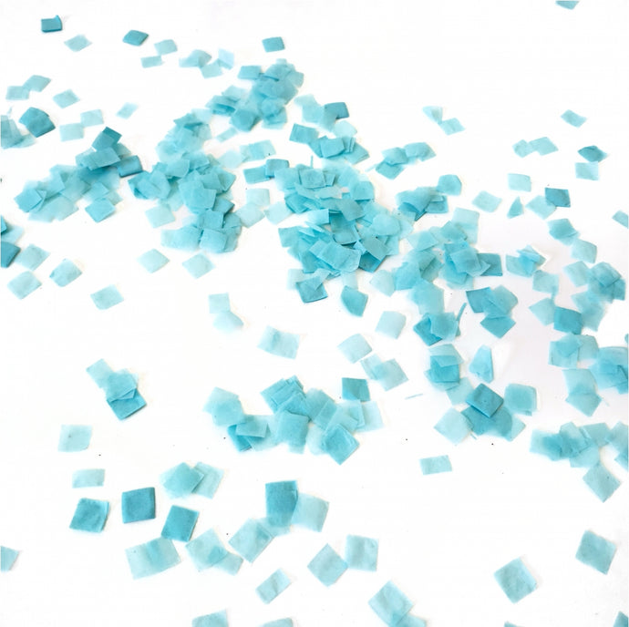 Square Tissue Paper Confetti - Blue