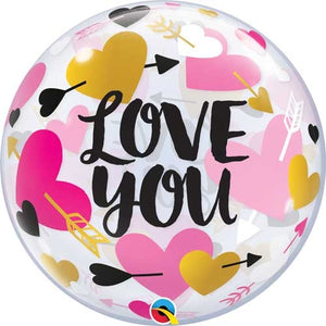 78457 Love You Hearts & Arrows