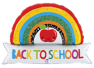 25228 Back To School Rainbow Banner