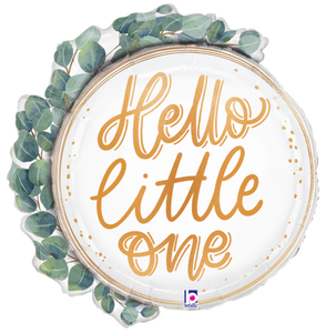 25378 Hello Baby Eucalyptus Wreath