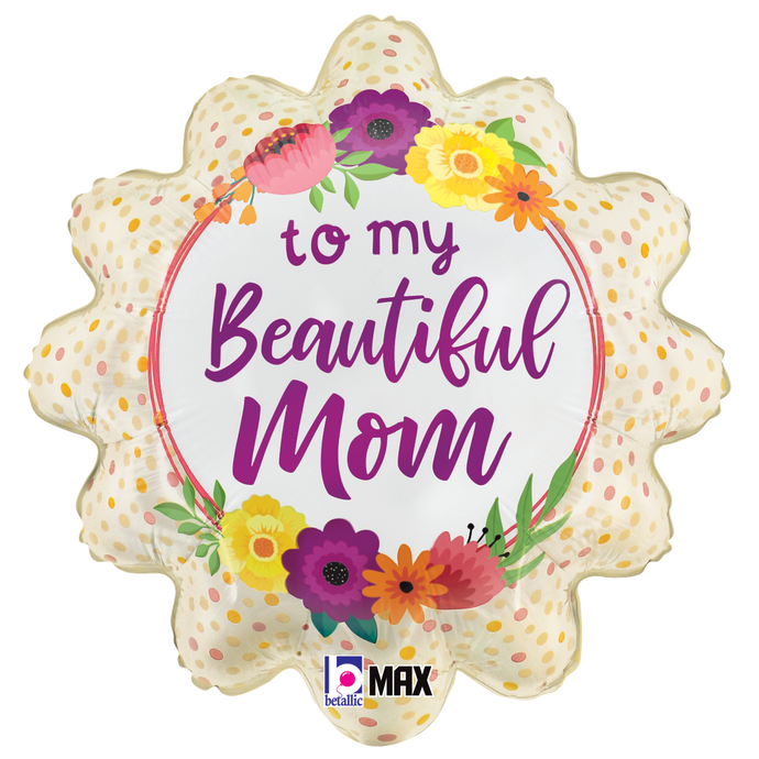 26338 Satin Beautiful Mom Flowers