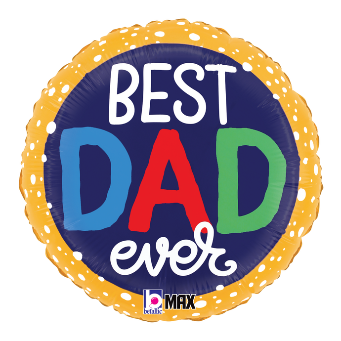 26345 Best Dad Ever Bubbles