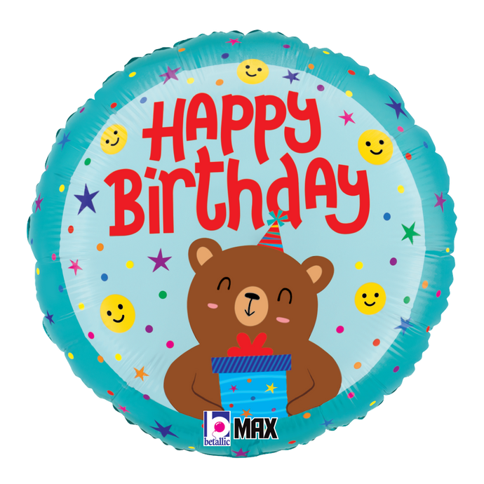26360 Birthday Smiley Bear
