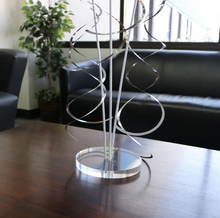 Load image into Gallery viewer, PermaShine® 4-Balloon Bouquet Table Top Round Stand Kit
