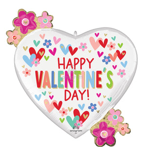 46376 Valentine Hearts & Daisies