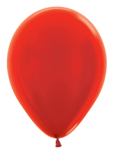 Load image into Gallery viewer, 238364 Metallic Red 11" Round (50ct)
