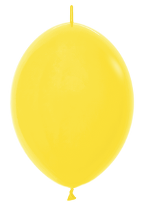 54605 Fashion Yellow 6" Link-O-Loon Balloons (50ct)