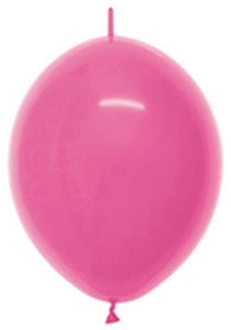 54610 Deluxe Fuchsia 6" Link-O-Loon Balloons
