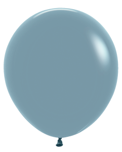 55507 Pastel Dusk Blue 18" Round