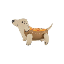 Load image into Gallery viewer, Trick or Treat Street Hot Dog Dachshund Mylar Balloon
