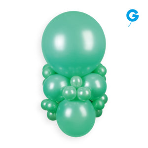 119404 Gemar Metallic Mint Green 11-12" Round (50ct)