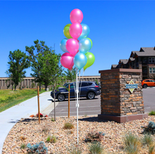 Load image into Gallery viewer, PermaShine® 14-Balloon Tree Kit with Ground Mount
