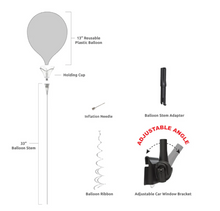 Load image into Gallery viewer, PermaShine® 1-Balloon Adjustable Car Window Kit
