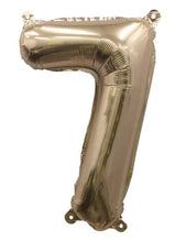 Load image into Gallery viewer, 55444 Ellie&#39;s Glazed Gold Number &quot;7&quot; 32in
