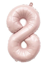 Load image into Gallery viewer, 55475 Ellie's Barely Blush Number "8" 32in
