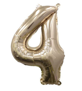 55441 Ellie's Glazed Gold Number "4" 32in