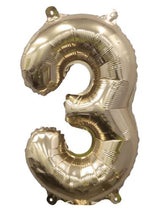 Load image into Gallery viewer, 55440 Ellie&#39;s Glazed Gold Number &quot;3&quot; 32in
