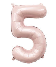 Load image into Gallery viewer, 55472 Ellie's Barely Blush Number "5" 32in
