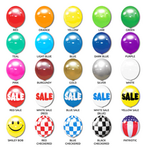 Load image into Gallery viewer, BalloonBobber® 3-Balloon Cluster Pole Kit with Ground Mount
