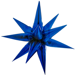91933 Exploding Star Large Sapphire Blue