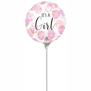 46187 Baby Girl Pink Watercolor