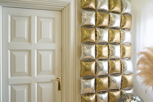 FB242G Square - Gold + Silver