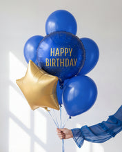 Load image into Gallery viewer, FB353-074 Happy Birthday - Navy
