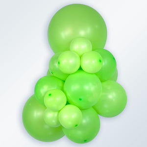 51052 Neon Green 5" Round (100ct)