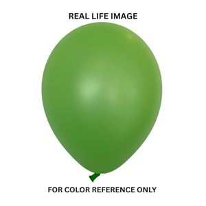 51052 Neon Green 5" Round (100ct)