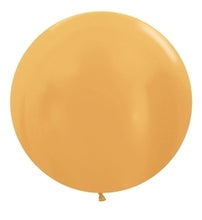 Load image into Gallery viewer, 59082 Metallic Gold 24" Round (10ct)
