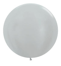 Load image into Gallery viewer, 59067 Metallic Silver 24" Round (10ct)
