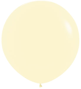 56175 Pastel Matte Yellow 36" Round (10ct)