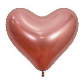 55347 Reflex Rose Gold 14" Heart