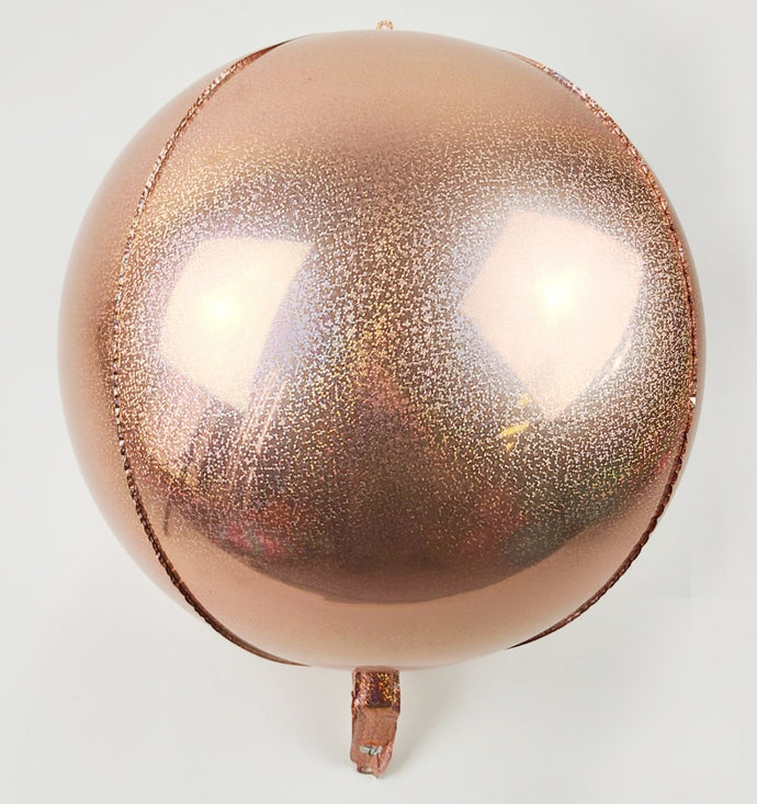 Econo-Luxe Iridescent Rose Gold Orbz