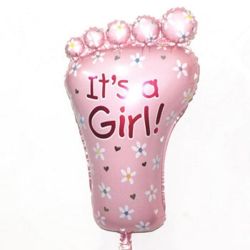 07691 It's A Girl Foot