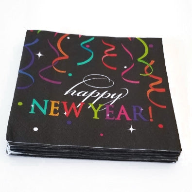 Beverage Napkin - Wild New Year