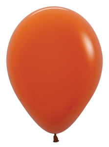 51528 Deluxe Sunset Orange 5" Round