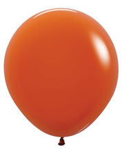 Load image into Gallery viewer, 55528 Fashion Sunset Orange 18" Round (25ct)
