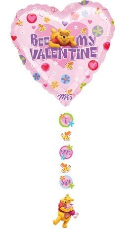10467 Drop-A-Line Winnie the Pooh Valentine