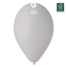 Load image into Gallery viewer, 117004 Gemar Grey 11-12" Round (50ct)

