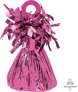 112725.16 Foil Balloon Weights - Bright Pink