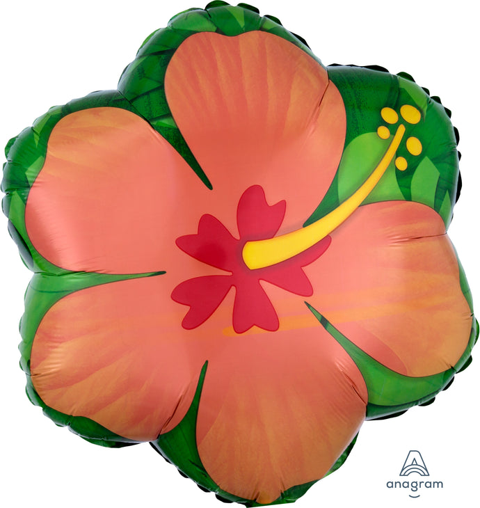 16086 Orange Hibiscus