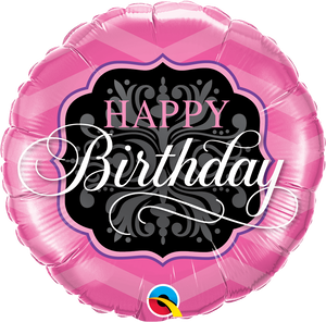 16702 Birthday Pink & Black