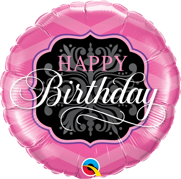 16702 Birthday Pink & Black