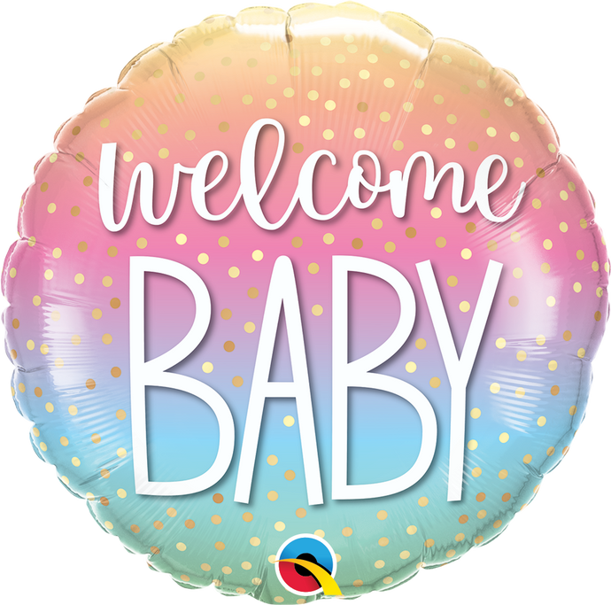23928 Welcome Baby Confetti Dots