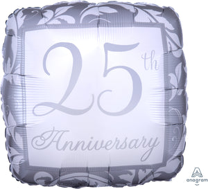 24782 Silver Elegant 25th
