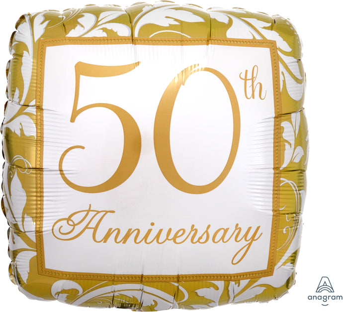 24783 Gold Elegant 50th