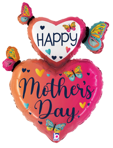 25251 Mother's Day Butterfly Hearts