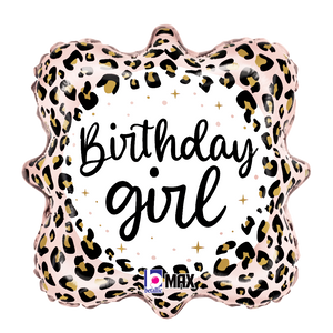 26284 Satin Leopard Birthday Girl