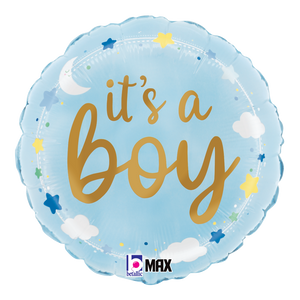 26296 It's A Boy Stars & Clouds